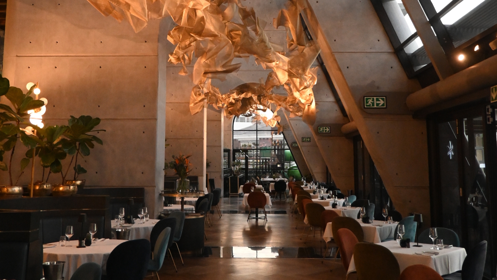 The Aurum main dining area